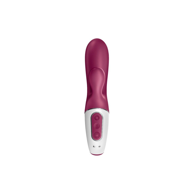 Смарт вібратор-кролик з підігрівом – Satisfyer Hot Bunny – 12 режимів вібрації, 2 мотори, нагрів до 40°C