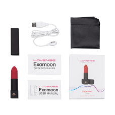 Смарт вібратор-помада – Lovense Exomoon – мобільне керування на відстані через застосунок