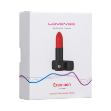 Смарт вібратор-помада – Lovense Exomoon – мобільне керування на відстані через застосунок