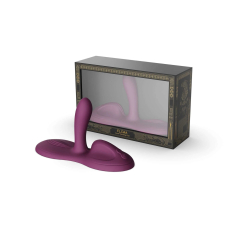 Смарт-вібратор – Zalo Flora Smart Pad Velvet Purple – підігрів до 42 °C, 9 моторів