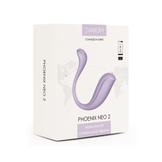Смарт-виброяйцо – Svakom Phoenix Neo 2 Pastel Lilac – интерактивная модель, обновленная версия