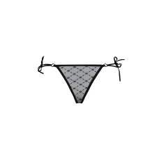 Трусики на зав'язочках з боків Passion Exclusive ZITA THONG L/XL, чорний колір