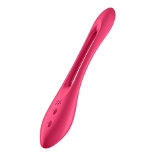 Универсальный гибкий вибратор – Satisfyer Elastic Joy Red – ДЛЯ ПАР, 10 режимов вибрации, 2 мотора