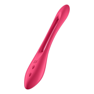 Універсальний гнучкий вібратор – Satisfyer Elastic Joy Red – ДЛЯ ПАР, 10 режимів вібрації, 2 мотори