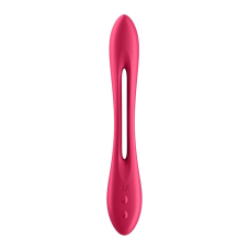 Универсальный гибкий вибратор – Satisfyer Elastic Joy Red – ДЛЯ ПАР, 10 режимов вибрации, 2 мотора