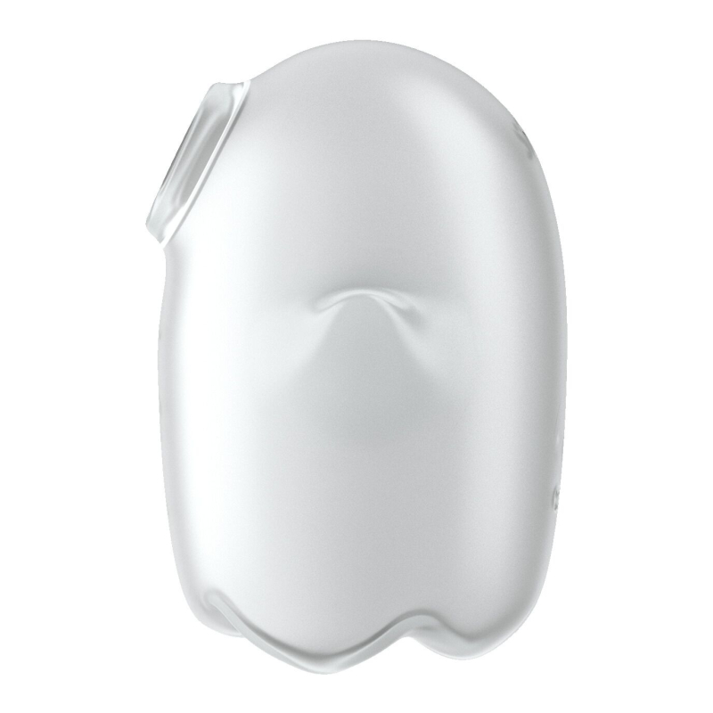 Вакуумний кліторальний стимулятор – Satisfyer Glowing Ghost White – світиться в темряві