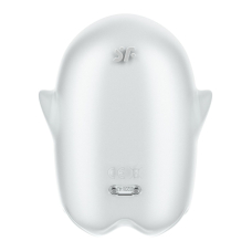 Вакуумний кліторальний стимулятор – Satisfyer Glowing Ghost White – світиться в темряві