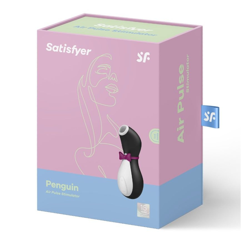 Вакуумний кліторальний вібратор "Пінгвічник" – Satisfyer Penguin – 11 режимів, водозахист