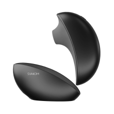 Вакуумний смарт-стимулятор для клітора – Svakom Pulse Galaxie Midnight Black + проєктор зоряного неба