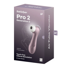 Вакуумний стимулятор – Satisfyer Pro 2 Generation 2 Violet – 11 режимів вакуумної стимуляції