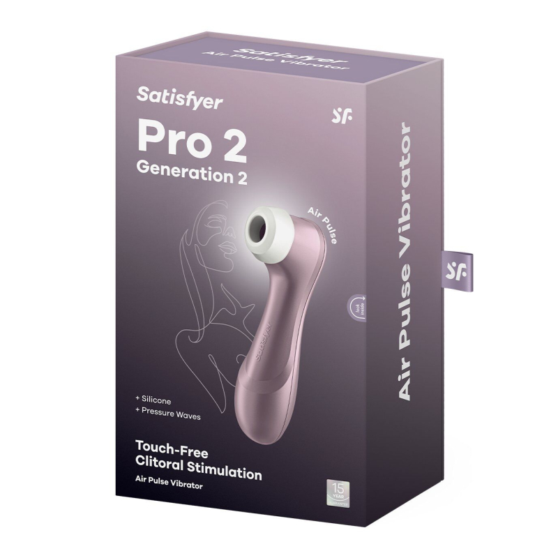 Вакуумний стимулятор – Satisfyer Pro 2 Generation 2 Violet – 11 режимів вакуумної стимуляції