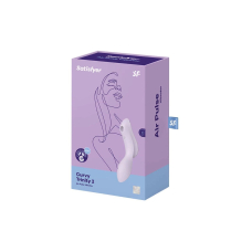 Вакуумний стимулятор з вібрацією – Satisfyer Curvy Trinity 2 Violet – 11 рівнів вакууму, 12 варіантів вібрації