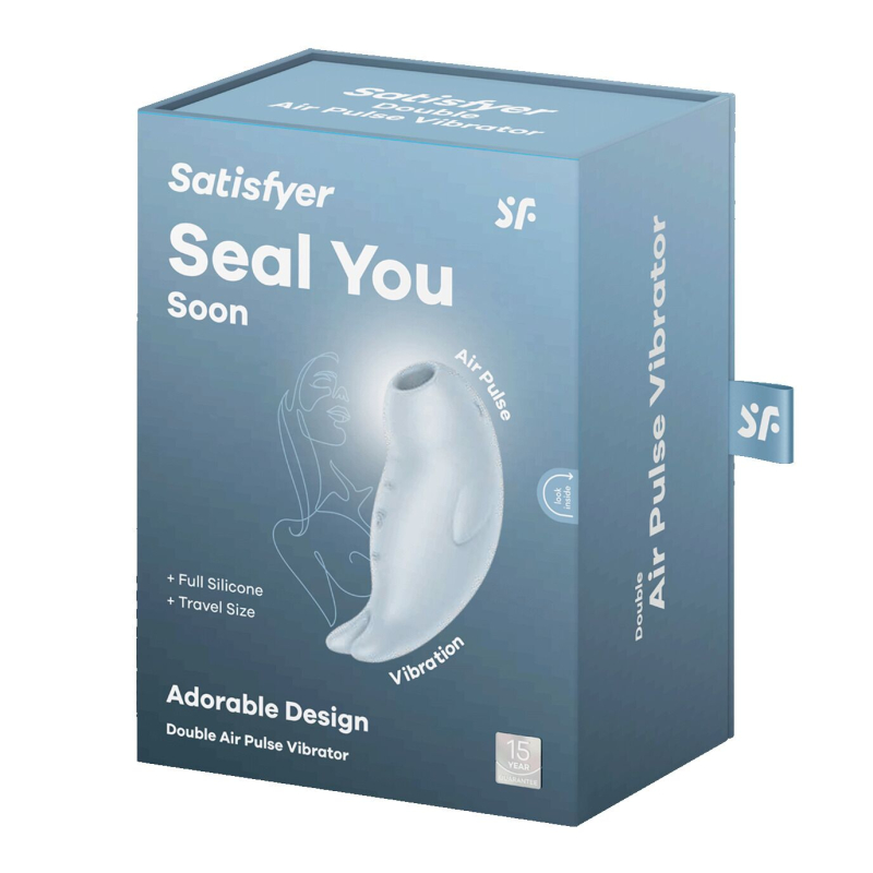 Вакуумний вібратор пінгвінчик – Satisfyer Seal You Soon – 12 вібро режимів + 11 вакуумних