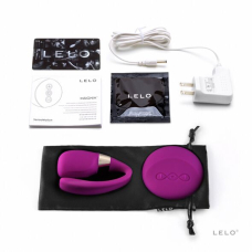 Вібратор для пар – LELO Tiani 3 Deep Rose – пульт, 2 мотори, 8 режимів, гнучкий корпус