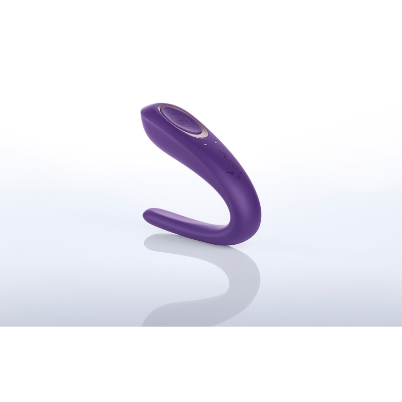 Вибратор для пар Satisfyer Double Classic – с одним моторчиком, 10 режимов вибраций, водонепроницаемый