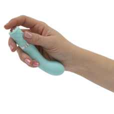 Вібратор для точки G – Pillow Talk Racy Teal з кристалом Swarovski – гнучкий корпус,подарункова упаковка