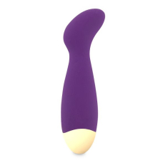 Вібратор для точки G – RIANNE S Boa Mini Purple – 3 рівні + 7 ритмів, косметичка-чохол