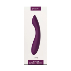 Вибратор для точки G – Svakom Amy 2 Violet – интеллектуальный режим, 5 вибраций + 5 уровней интенсивности