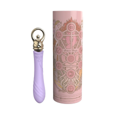 Вибратор для точки G с подогревом до 42° – Zalo Sweet Magic Courage Fantasy Violet – 8 режимов вибрации