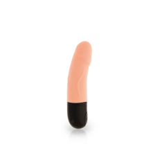 Вібратор Dorcel Real Vibration S Flesh – 7 режимів вібрації, загальна довжина 16 см, медичний силікон