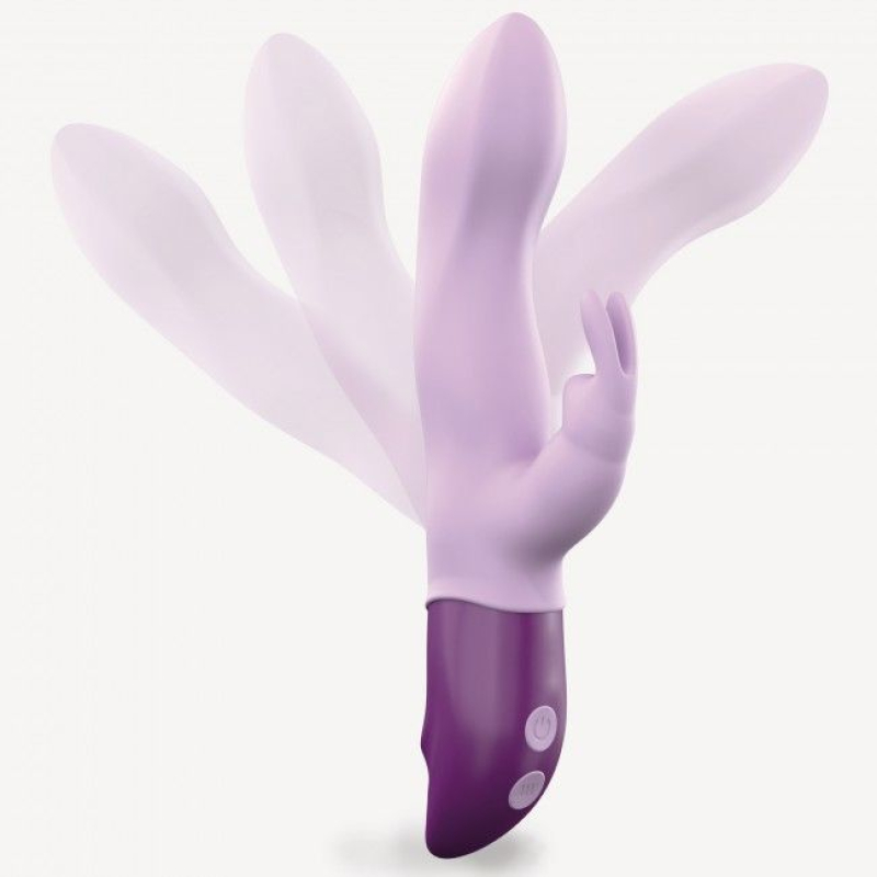 Вібратор-кролик – Love To Love Hello Rabbit Violet – гнучкий, 2 мотори, водонепроникний