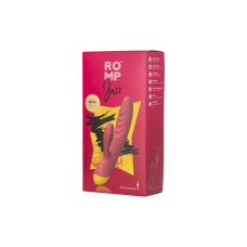 Вібратор-кролик – Romp Jazz – ребристий стовбур, м’яка головка, 10 варіантів стимуляції, водостійкість