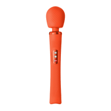 Вібратор мікрофон – Fun Factory VIM Wand Sunrise Orange – гнучка головка, багато режимів
