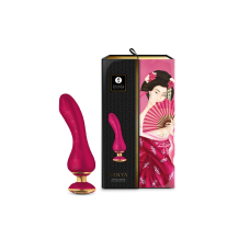 Вібратор точки G з гнучким текстурованим стовбуром – Shunga Sanya Raspberry – 10 режимів + 5 інтенсивності