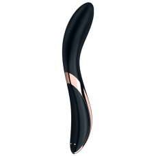 Вибратор с перлинной стимуляцией точки G – Satisfyer Rrrolling Explosion Black – 12 вибро-режимов, 7 скоростей