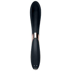 Вібратор з перлинною стимуляцією точки G – Satisfyer Rrrolling Explosion Black – 12 вібро-режимів, 7 швидкостей