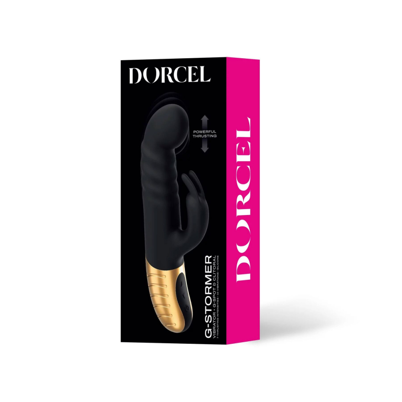 Вібратор зі зворотно-поступальним рухом Dorcel G-Stormer для точки G, 10 режимів поштовхів, 7 режимів руху вгору-вниз