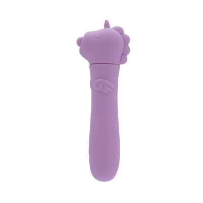 Виброкуля-единорог для клитора - Unihorn USB Bullet Karma Lilac, бузкового цвета, 10 режимов