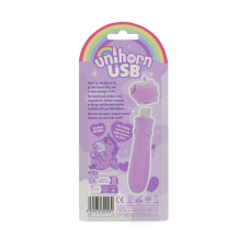 Віброкуля-єдиноріжка для клітора - Unihorn USB Bullet Karma Lilac, бузкового кольору, 10 режимів