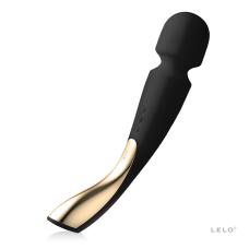Вібромасажер середнього розміру – LELO Smart Wand 2 Medium Black – 10 унікальних режимів