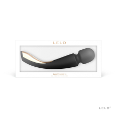Вібромасажер середнього розміру – LELO Smart Wand 2 Medium Black – 10 унікальних режимів