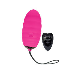 Віброяйце з пультом – Adrien Lastic Ocean Breeze 2.0 Pink – потужний мотор, 10 віброрежимів