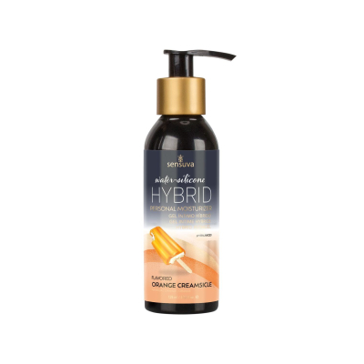 Змазка водно-силіконова Sensuva Hybrid Orange Creamsicle (125мл) без цукру, можна для оральних пестощів