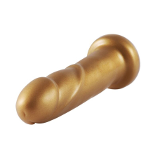 Фалоімітатор Hismith Golden Silicone Dildo, золотий, система KlicLok, довжина 17.5 см