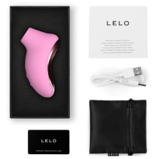 Звуковий стимулятор клітора – LELO SONA 2 Travel Pink – вакуумна стимуляція звуковими хвилями