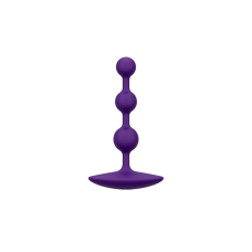 Анальне намисто Romp Amp Dark Purple, силікон, макс. діаметр 2,6 см
