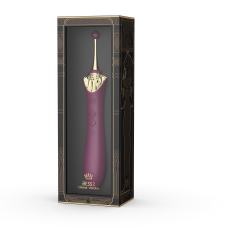 Багатофункціональний вібратор – Zalo Bess 2 Velvet Purple – 4 змінні насадки, нагрівання до 42°, точковий вібратор