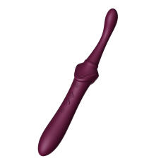 Багатофункціональний вібратор – Zalo Bess 2 Velvet Purple – 4 змінні насадки, нагрівання до 42°, точковий вібратор
