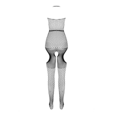Бодистокинг с имитацией чулок Passion BS079 Черный