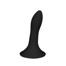 Дилдо з присоскою Adrien Lastic Hitsens 5 Black, довжина 13 см, діам. 2.4 см, підходить для страпона