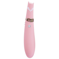 Двосторонній вакуумний стимулятор з вібрацією 2в1 – CuteVibe Foxy Pink – 2 якісних мотори