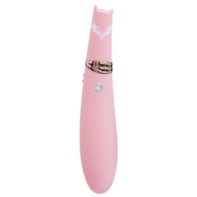 Двосторонній вакуумний стимулятор з вібрацією 2в1 – CuteVibe Foxy Pink – 2 якісних мотори
