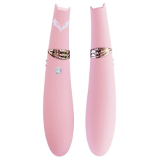 Двосторонній вакуумний стимулятор з вібрацією 2в1 – CuteVibe Foxy Pink – 2 якісних мотори