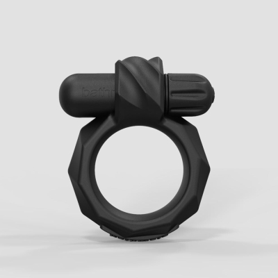 Ерекційне віброкільце Bathmate Maximus VIBE 45mm зі знімною вібропулею, чорне