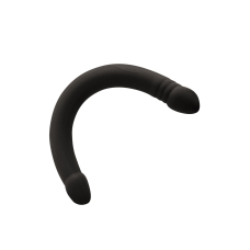 Великий двосторонній фалоімітатор Dorcel Real Double Do Black, довжина 42 см, діам. 4 см
