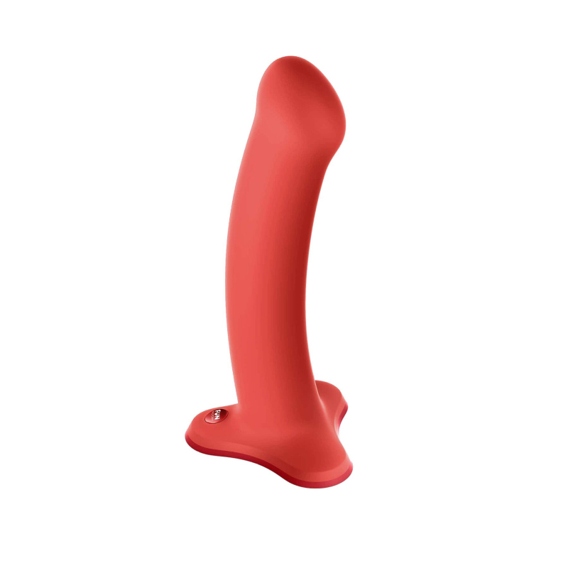Фалоімітатор Fun Factory MAGNUM, помаранчевий, дуже гнучкий, довжина 18.3 см, діам. 3.7 см